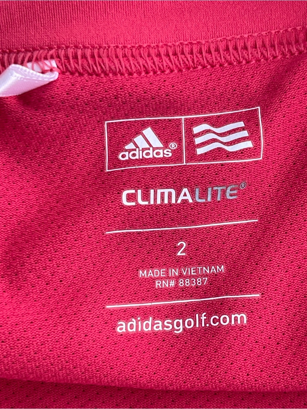 Adidas Golf Pink ClimaLite Tennis Athletic Pickleball Skort (2) - Picture 10 of 12